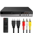 thumbnail image 1 of Full HD DVD Player 1080P High Definition CD/ EVD/ VCD Players with AV and Output Microphone, 1 of 6