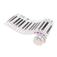 thumbnail image 4 of 1 Pieza Etiqueta Engomada De Nota Electrónico Piano Para Principiantes Producción Instrumentos Musicales T-03, 4 of 9