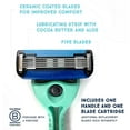 thumbnail image 3 of wqlpp-Shave Rasoir Rechargeable à 5 Lames, Fabriqué à Partir de Matériaux Recyclés, Key Lime, 3 of 4