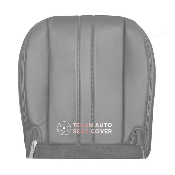 2003 to 2005 Chevy Express 1500 2500 3500 Van, Cargo Van, Passenger Van Driver Bottom Vinyl Seat Cover Gray