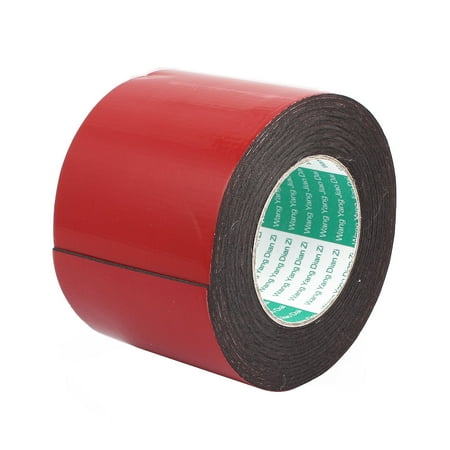 100mm x 2mm Dual Sided Self Adhesive Shockproof Sponge Foam Tape 5M Length