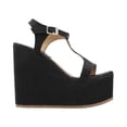 thumbnail image 2 of Sandalia De Plataforma Serpentus Para Mujer Color Negro Platonia VICTORIA-04-NEGRO, 2 of 8