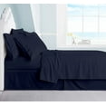 thumbnail image 2 of 1000-Thread-Count 6 Piece Sheet Set - 100% Pure Egyptian Cotton Sheets 30" Inch Deep Pocket - Soft & Smooth Quality Bedsheets (Navy Blue Solid) Twin-XL Size., 2 of 5