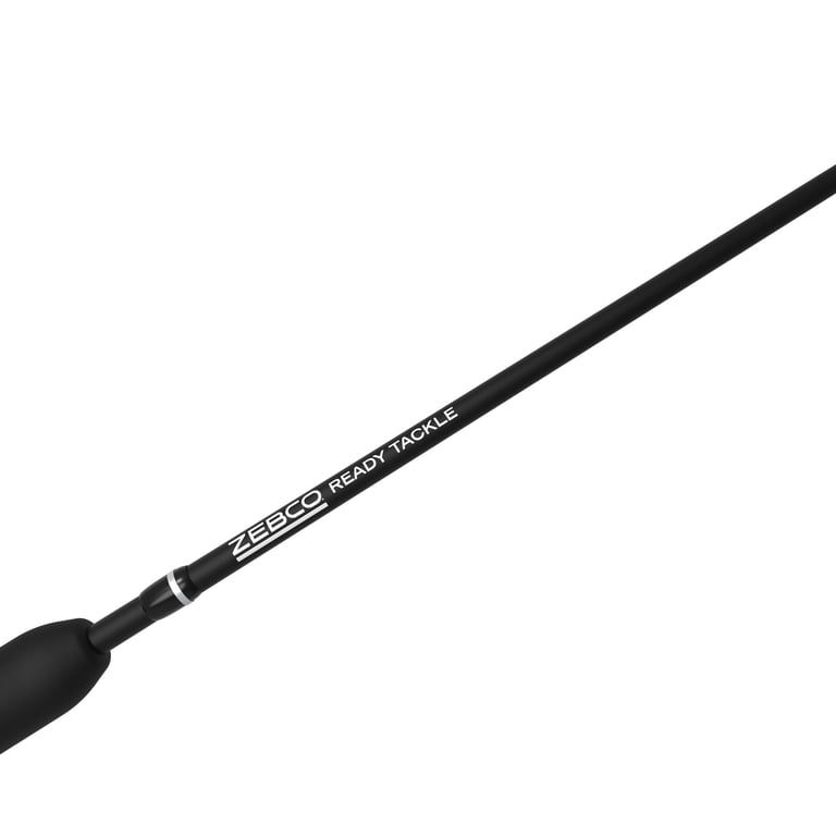Zebco Ready Tackle Spincast Reel and Rod Combo, 45-Piece Tackle