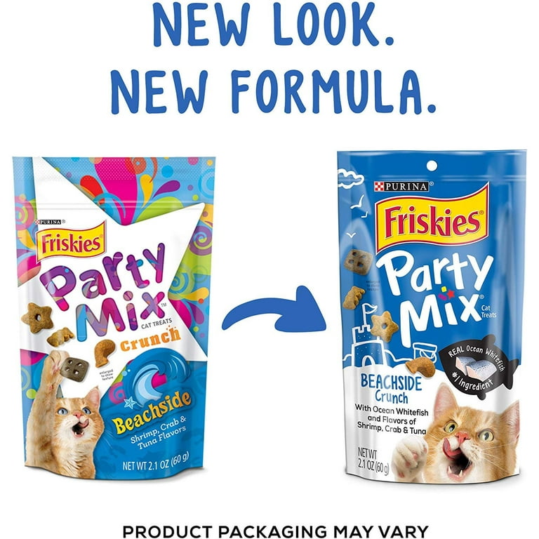 Walmart friskies cheap party mix