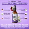 thumbnail image 2 of Kidney & Liver Support Drops - with Cranberry & Chanca Piedra Extract - Vegan - 2 Fl Oz, 2 of 6