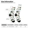 thumbnail image 2 of Xecao Camping Caravan 2 Pattern Sport Socks for Women and Men Crew Socks Sporty Calf Socks Casual Socks, 2 of 6