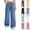 Style1-Blue pants for women, variant on Maqroz Womens Wide Leg Jeans High Rise Button Down Elastic Waisted Straight Leg Loose Cargo Jeans Fashion Casual Baggy Stretchy Denim Pants with Pockets Pink S