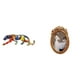 thumbnail image 1 of Esculturas, figuras decorativas, estatuas, marcos de fotos, resina, soportes decorativos de escritorio, ideales para salas de estar y el hogar., 1 of 8