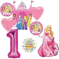 Princess 1st Birthday Party Supplies Sleeping Beauty Balloon Bouquet Decorations