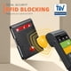 thumbnail image 4 of Billetera RUNBOX, delgada, de piel, para billetes, con bloqueo RFID, para hombre, 4 of 7