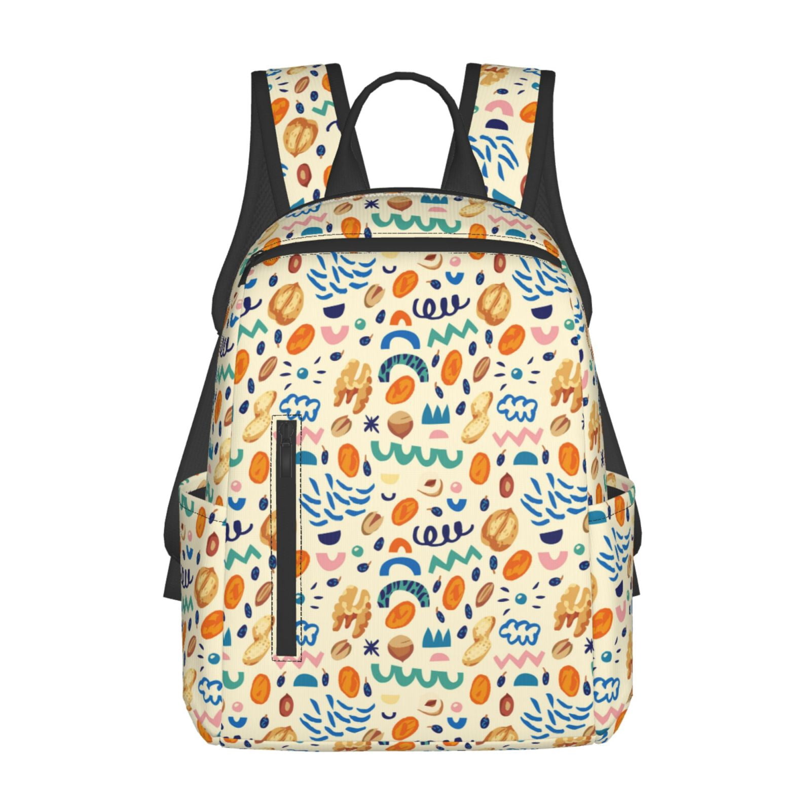 Peanuts Brown and White Backpack BAGBIN2 Coach X Peanuts Court Backpack In Signature Canvas With  main image 2