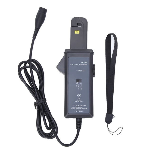 D AC Clamp Leakage Sensor,ETCR007AD 0mA-60.0A DC/AC Clamp Leakage Current Sensor ETC AD Leakage Sensor Effortless Installation