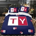 thumbnail image 3 of Home Textiles Luxury Comforter Cover Set Woman Man Superior Bedding Set Bedroom Decor,Twin (68"x86"), 3 of 5