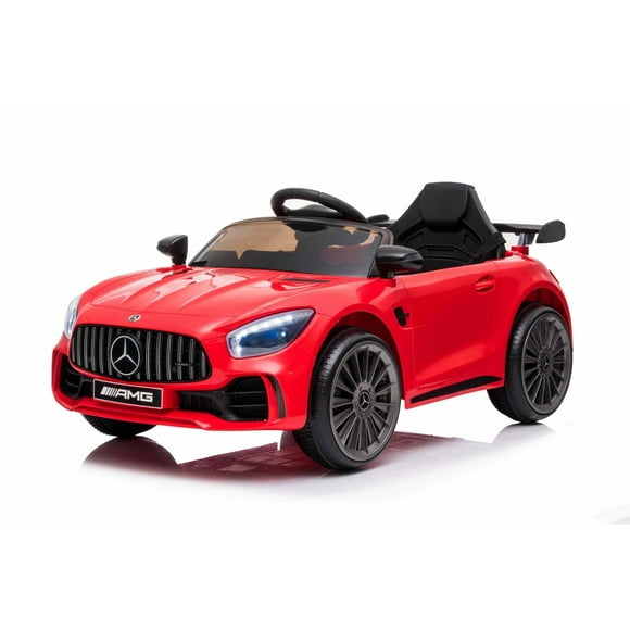 Jouet porteur 12V Mercedes Benz GTR de Kool Karz Rouge