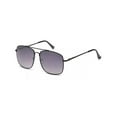 thumbnail image 3 of Glasses, Men Vintage Classic Retro Sunglasses Black Gold Lens Metal Frame, 3 of 5