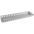 thumbnail image 2 of Fat Daddio's PFT-1375 Rectangle Fluted Tart Pan, 13.75 x 4.25 Inch, 2 of 8