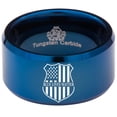 thumbnail image 5 of Blue Lives Matter Police Tungsten Carbide Ring, 5 of 9