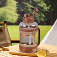 thumbnail image 3 of Large Capacity 2500ml Portable Prevents Damage From Falling Outdoor Sports Kettle Fitness Plastic Water Bottles, 3 of 6