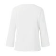 thumbnail image 5 of Gibobby Women's Button Up Shirts Short Sleeve Dress Shirts Basic Business Collared Work Blouses Summer Tops(White,5XL), 5 of 6