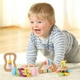 thumbnail image 2 of Wooden Rattle Musical Instrument Percussion Toy for Kids Natural Sounding Educational & Age Appropriate Design, 2 of 8