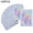 Purple, variant on 100Pcs Rainbow Holographic Resealable Bags, Clear Opaque Dual Sided Self Seal Pouches, Small Zipper Storage Bags for Badge, Jewelry & Tiny Accessories