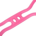 thumbnail image 2 of Pink Elastic Resistance Band Fitness Tube for Yoga and Workout Exercise, 2 of 8