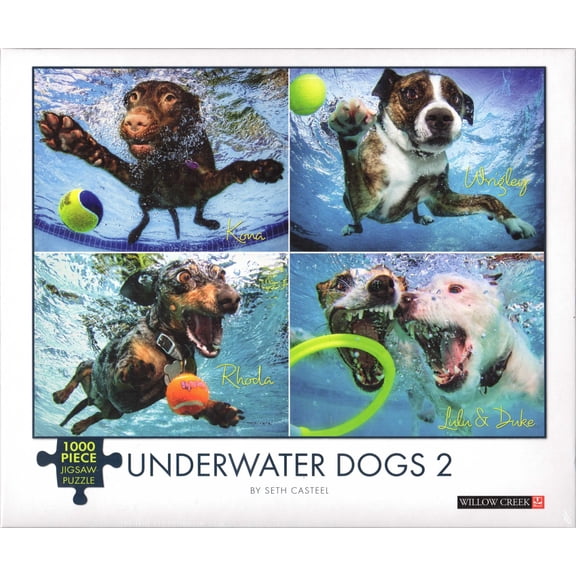 Underwater Dogs 2 1000 Piece Puzzle