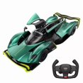thumbnail image 1 of Remote Control Aston Martin Valkyrie Toy Car – 1:24 Scale Model Sports Car, Officially Licensed RC Supercar with LED Lights, High-Speed Racing Gift for Kids & Adults, 1 of 7