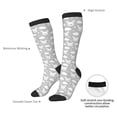 thumbnail image 6 of Fotbe Rabbit And Cloud print Women's Men's Novelty Crew Socks Cotton Socks Knee High Socks for Walking,Running,Nurses,Pregnancy, 6 of 8