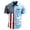 Light Blue-A4, variant on America's 250th Anniversary Hawaiian Shirt for Men 4th Of July American Flag Printed Hawaiian Shirts Short Sleeve Button Down Patriotic Shirt for Memorial Day Independence Day Casual Tee,Blue 2XL