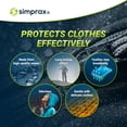 thumbnail image 4 of Spray impermeabilizante simprax®, impermeabilizante, textil, lavable, 4 of 6