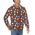 thumbnail image 4 of Zip Up Hoodies for Men - cartoon halloween elements Long Sleeve Comfrt Men'S Fashion Hoodies & Sweatshirts, Jackets for Men Hoodies Pullover Clothing Clothes with Pouch, 4 of 5