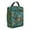 Dark-green-7, variant on Cute Spiral Seashell Lunch Bag, Tropical Beach-Themed Insulated Tote with Marine Life and Coral Pattern, Waterproof and Reusable for School or Work
