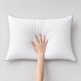 thumbnail image 4 of White Throw Pillow Inserts, High Elasticity Cotton Pillow, Couch Cushion, Sham Stuffer (19.6x11.8inch), 4 of 5