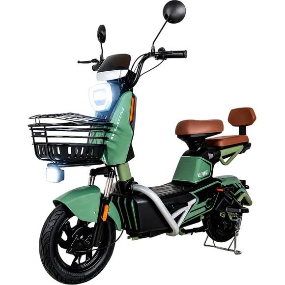 Bicicleta Electrica Moto Bici Scooter 3 Vel 55km/h 800w 60v Verde Bizmo