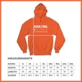 thumbnail image 7 of Adulting Would Not Recommend Sweatshirt Funny Adult Life is Hard Review Humor Parenting 18th Birthday Gen X Hoodie, 7 of 7