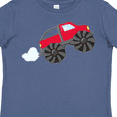 thumbnail image 4 of Inktastic Red Monster Truck Action Boys or Girls Toddler T-Shirt, 4 of 5