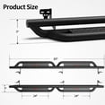 thumbnail image 2 of RVNI Running Boards for 09-18 Dodge Ram 1500 19-23 Ram 1500 Classic Crew Cab Side Bar Fits select: 2015 TOYOTA TACOMA ACCESS CAB/TRD PRO, 2013 TOYOTA TACOMA DOUBLE CAB, 2 of 7