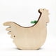 thumbnail image 3 of Decoración de Mesa de Pavo de Madera Adornos Artesanales de Madera para el Escritorio del Hogar, 3 of 4