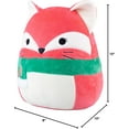 thumbnail image 5 of (2 pack) Squishmallows Original 10-Inch FiFi The Fox - Official Jazwares Plush - Collectible Soft & Squishy Fox Stuffed Animal Toy - Add to Your Squad - Gift for Kids, Girls & Boys, 5 of 6
