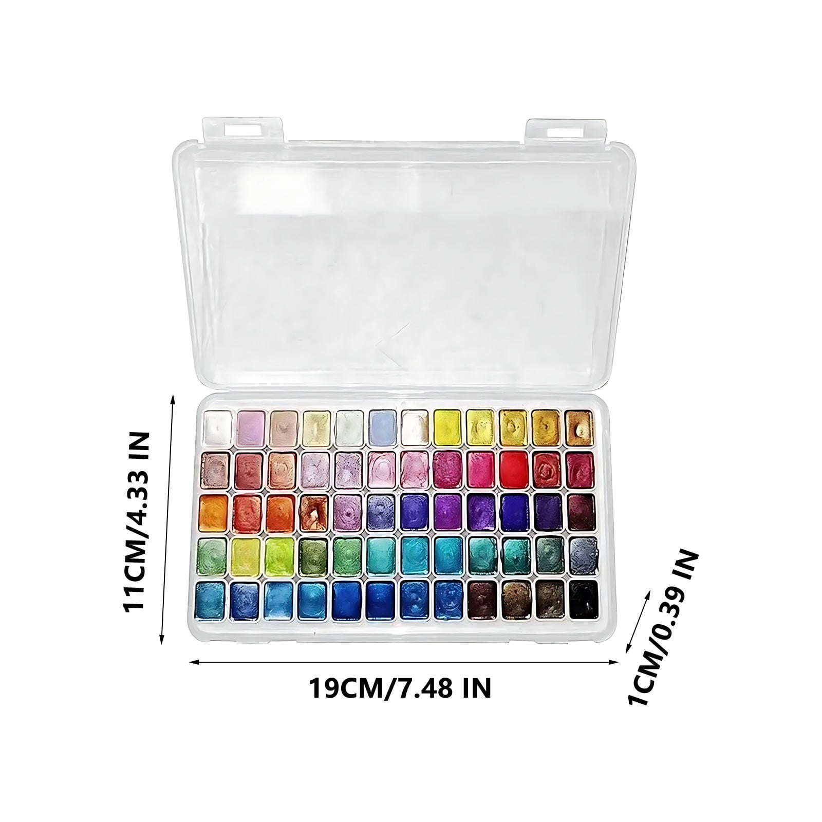 Yunuuuoa 5 Packs Pearlescent Shifting Watercolor Paint Set with Glitter Metallic Pigments for Artists Watercolor Painting on Paper Canvas Ceramics Rock Art Nail Design Professional Art Supplies