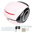 thumbnail image 2 of 32L Motorcycle Top Case, ABS Waterproof Lightweight Sturdy Structure with Removable PU Lining & Reflective Strips for Motorcycles with Rear Luggage Racks, 2 of 7