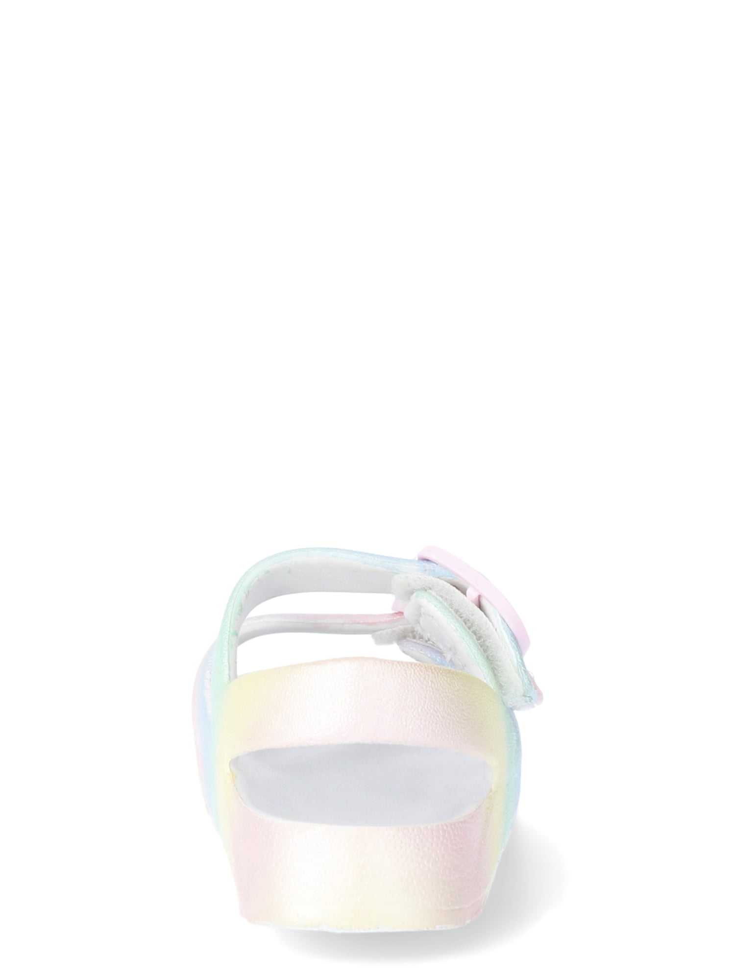 Wonder Nation Baby Girls Two Buckle Sandals