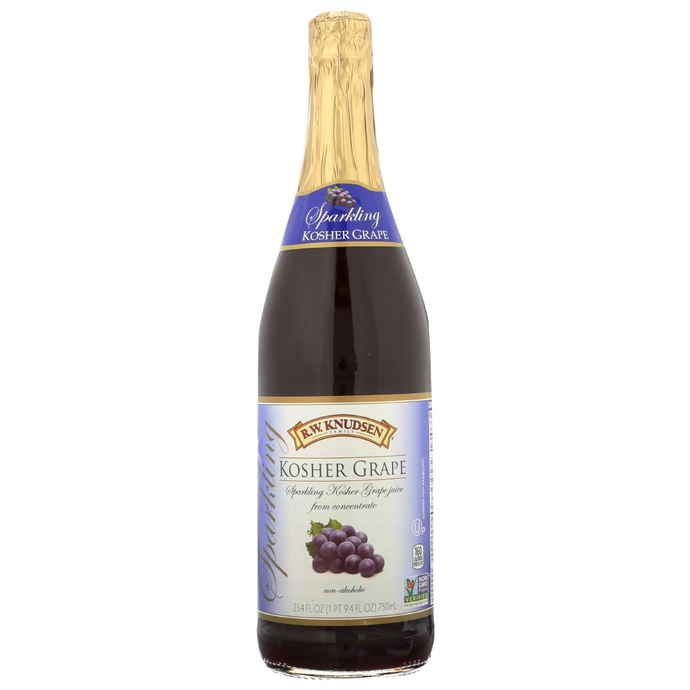 Rw Knudsen Juice, Kosher Sparkling Concord, 25.4 Fl. Oz.