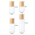 thumbnail image 6 of UDIYO 10Pcs Clear Refillable Glass Empty Roll on Bottles Roller Bottle,Bamboo Roll On Bottle For Essential Oils Perfume Sample Bottles With Stainless Steel Roller Ball &Bamboo Cap(1ML/2ML/3ML/5ML), 6 of 8