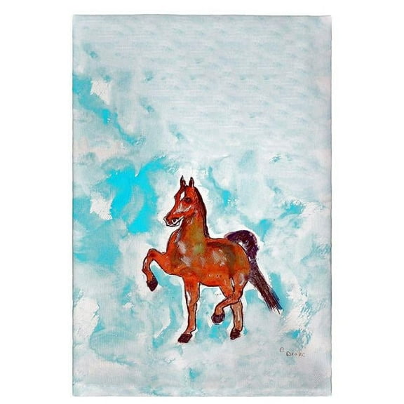 Betsy Drake GT943 Dancing Horse Guest Towel