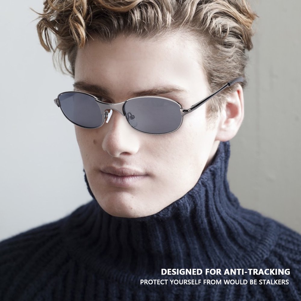 FAGINEY Rear View Sunglasses,AntiTracking Rear View Sunglasses Anti