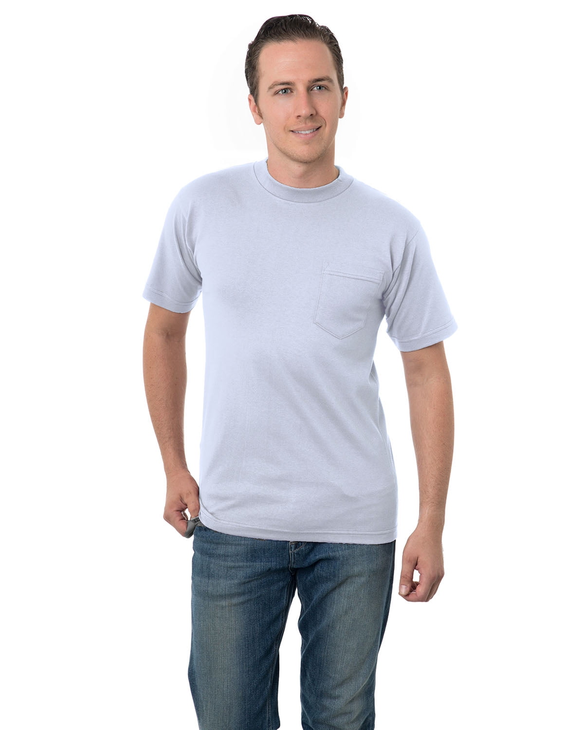 oz. Union Made Pocket T-Shirt - ASH 