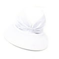 thumbnail image 3 of Chapeau Femme Été Chapeau de Soleil Extérieur Filles Visière de Plage Casquette Dames Queue de Cheval Chapeau Réglable Rouge, 3 of 10